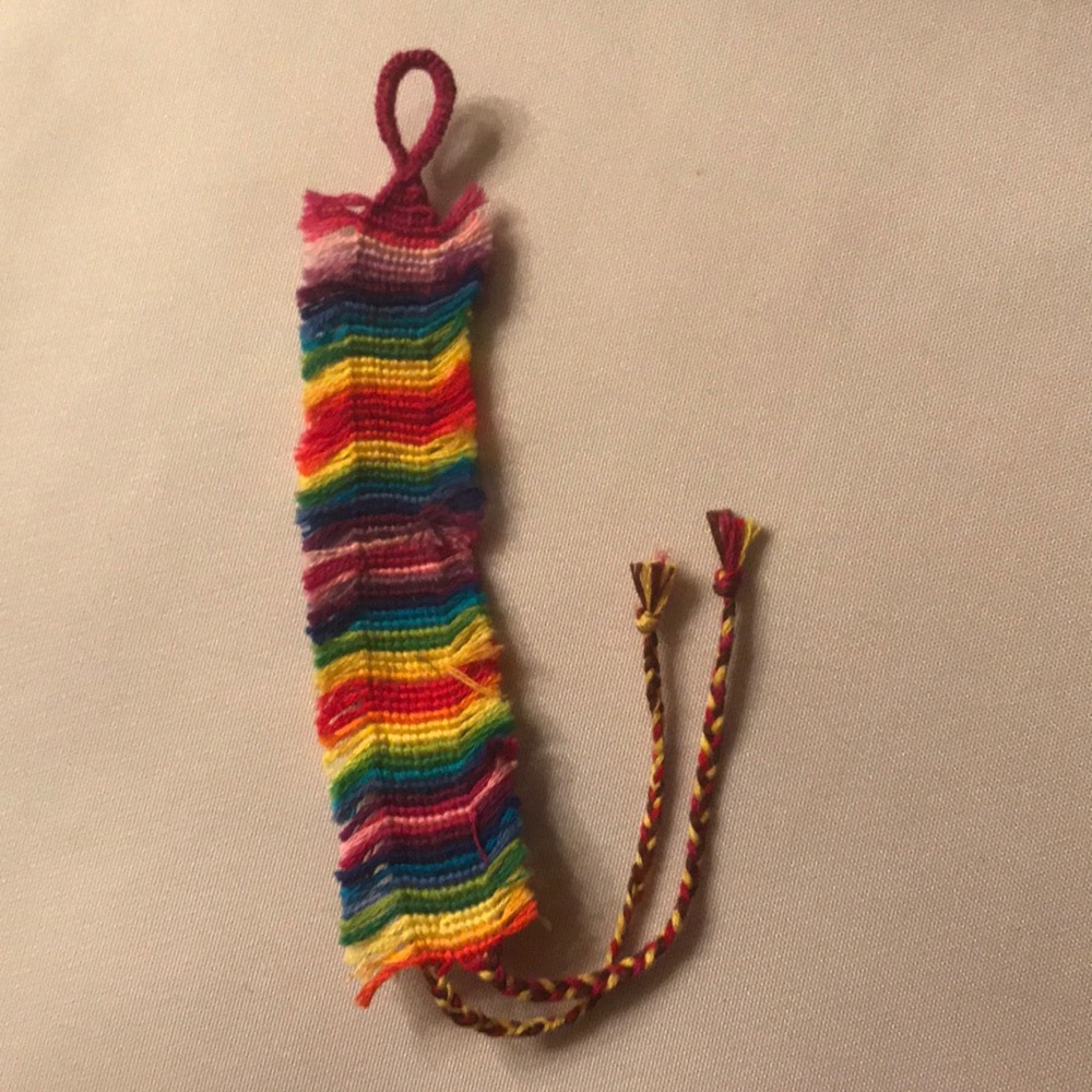 Rag Rug Friendship Bracelet